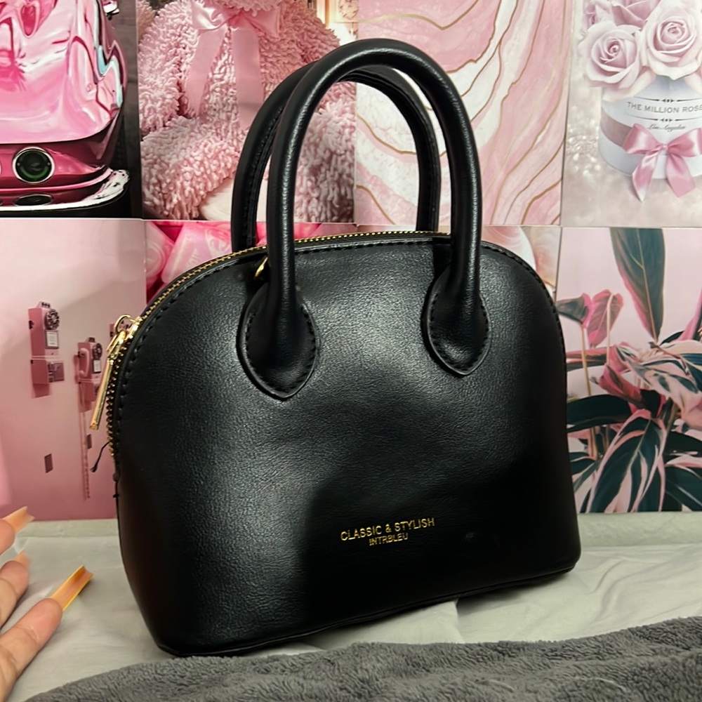 Mini black handbag